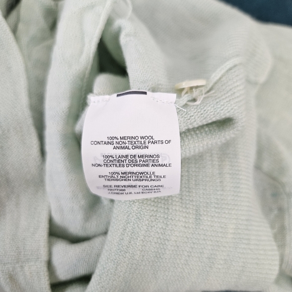 J.CREW 100% Merino Wool Cardigan Size Small - Picture 6 of 6